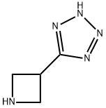 5-(3-Azetidinyl)-2H-tetrazole Struktur