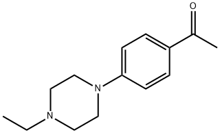 1-[4-(4-ETHYL-PIPERAZIN-1-YL)-PHENYL]-ETHANONE, 952282-19-8, 结构式