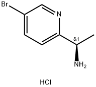 (S)-1-(5-BROMO-PYRIDIN-2-YL)-ETHYLAMINE HYDROCHLORIDE Struktur