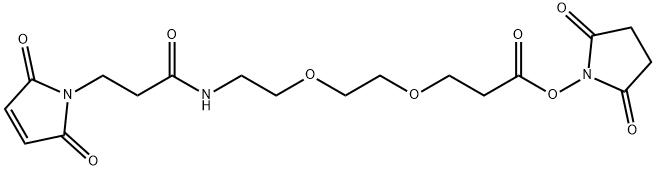 马来酰亚胺-PEG2-NHS酯,955094-26-5,结构式