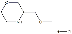 3-(甲氧基甲基)吗啉 结构式
