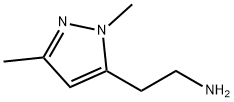 2-(1,3-二甲基-1H-吡唑-5-基)乙胺, 955403-47-1, 结构式