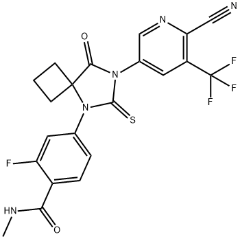 956104-40-8 Apalutamideandrogen receptor inhibitorprostate cancerMechanism of action