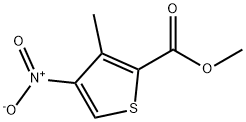 3-甲基-4-硝基噻吩-2-甲酸甲酯, 956118-36-8, 结构式