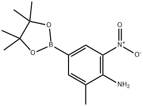 2-Methyl-6-nitro-4-(4,4,5,5-tetraMethyl-1,3,2-dioxaborolan-2-yl)aniline|2-Methyl-6-nitro-4-(4,4,5,5-tetraMethyl-1,3,2-dioxaborolan-2-yl)aniline