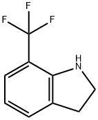 7-(TrifluoroMethyl)indoline 化学構造式