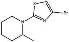 4-Bromo-2-(2-methylpiperidino)thiazole|