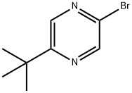 5-(TERT-BUTYL)-2-BROMOPYRAZINE 化学構造式