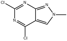 2H-Pyrazolo[3,4-d]pyriMidine, 4,6-dichloro-2-Methyl- 化学構造式
