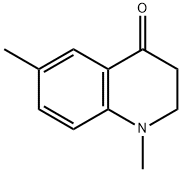 1,6-diMethyl-2,3-dihydroquinolin-4-one 化学構造式