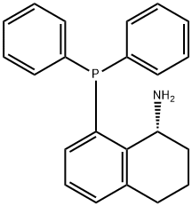 (R)-1-Amino-8-(diphenylphosphino)-1,2,3,4-tetrahydronaphthalene, min. 97% Struktur