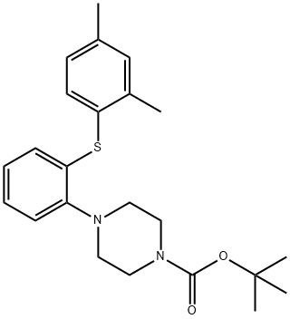 4-[2-(2,4-DiMethylphenylsulfanyl)phenyl]piperazine-1-carboxylic acid tert-butyl ester