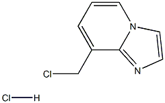 IMidazo[1,2-a]pyridine, 8-(chloroMethyl)-, (as HCl salt) 化学構造式