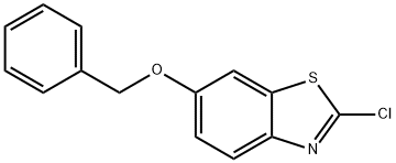 6-Benzyloxy-2-chloro-benzothiazole Structure