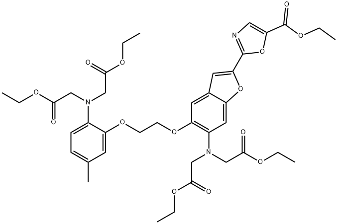 Fura-2 ethyl ester Structure