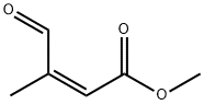2-Butenoic acid, 3-Methyl-4-oxo-, Methyl ester, (Z)- Struktur