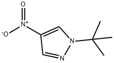 1-(叔丁基)-4-硝基-1H-吡唑, 97421-12-0, 结构式