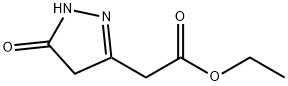 (5-氧代-4,5-二氢-1H-吡唑-3-基)乙酸乙酯, 98334-81-7, 结构式