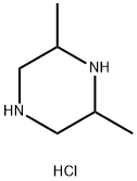 2,6-diMethylpiperazine.2HCl Struktur
