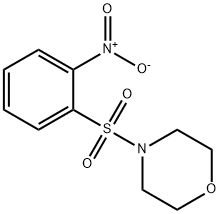 4-(2-Nitrophenylsulfonyl)Morpholine, 97% Struktur