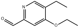 4-Ethoxy-5-ethylpicolinaldehyde Struktur