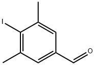 4-碘-3,5-二甲基苯甲醛 结构式