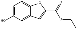 Ethyl 5-hydroxy-2-benzofurancarboxylate Struktur