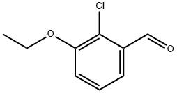2-氯-3-乙氧基苯甲醛, 99586-82-0, 结构式
