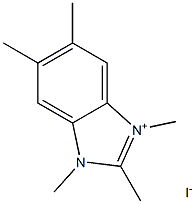 1,2,3,5,6-pentaMethylbenziMidazoliuM iodide Structure