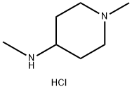 1-メチル-4-メチルアミノピペリジン二塩酸塩 化学構造式