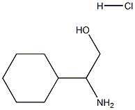 DL-环己基甘氨醇, 99839-72-2, 结构式