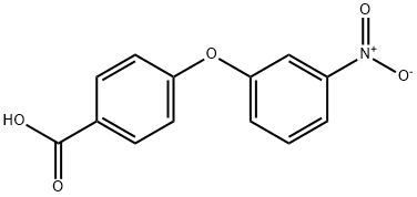 4-(3-硝基苯氧基)苯甲酸, 99847-17-3, 结构式