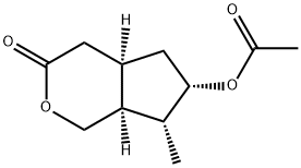 (4AR,6S,7R,7AS)-6-(乙酰氧基)六氢-7-甲基环戊并[C]吡喃-3(1H)-酮
