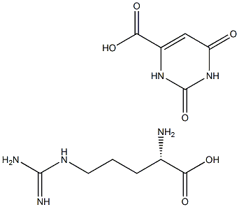 精氨酸乳清酸,,结构式