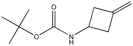 tert-Butyl  3-Methylenecyclobutylcarbamate Structure