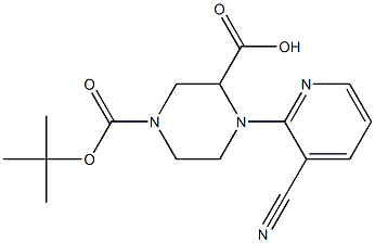 4-(3-Cyano-pyridin-2-yl)-piperazine-1,3-dicarboxylic acid 1-tert-butylester