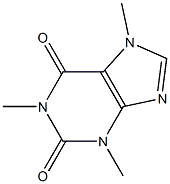 IMp. C (EP): 1,3,9-TriMethyl-3,9-dihydro-1H-purine-2,6-dione (Isocaffeine) 化学構造式