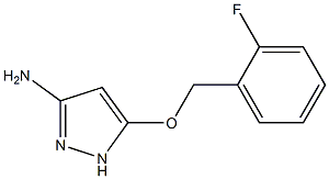 5-(2-fluorobenzyloxy)-1H-pyrazol-3-aMine