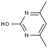 4,6-DiMehyl-2-hydroxypyriMidine Structure