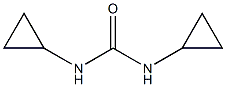 N,N-二环丙基脲 结构式