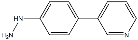 3-(4-Hydrazinylphenyl)pyridine Structure