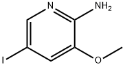 5-Iodo-3-Methoxy-pyridin-2-ylaMine Structure