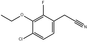 4-Chloro-3-ethoxy-2-fluorophenylacetonitrile, 97%|4-氯-3-乙氧基-2-氟苯基乙腈