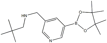  (2,2-DiMethyl-propyl)-[5-(4,4,5,5-tetraMethyl-[1,3,2]dioxaborolan-2-yl)-pyridin-3-ylMethyl]-aMine