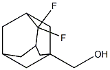 4,4-difluoro-1-hydroxyMethyladMantane 结构式