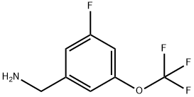 3-Fluoro-5-(trifluoroMethoxy)benzylaMine Struktur