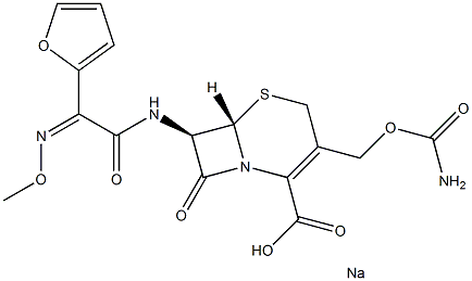 CefuroxiMe sodiuM iMpurity C Struktur