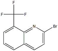 2-broMo-8-(trifluoroMethyl) quinoline Structure