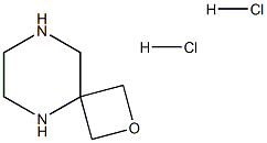 2-OXA-5,8-DIAZA-SPIRO[3.5]NONANEDIHYDROCHLORIDE, 1416323-26-6, 结构式