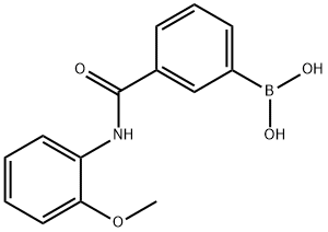 (3-((2-Methoxyphenyl)carbaMoyl)phenyl)boronic acid Structure